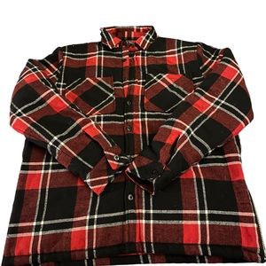 Jacket/Shacket/Shirt Jacket Unisex Plaid Forever 21